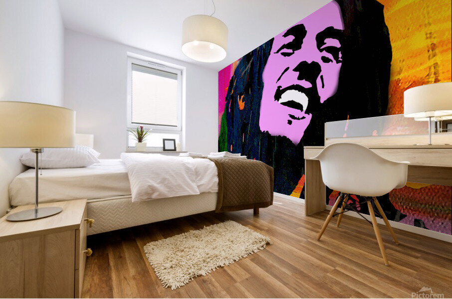 Reggae Bob Mural print