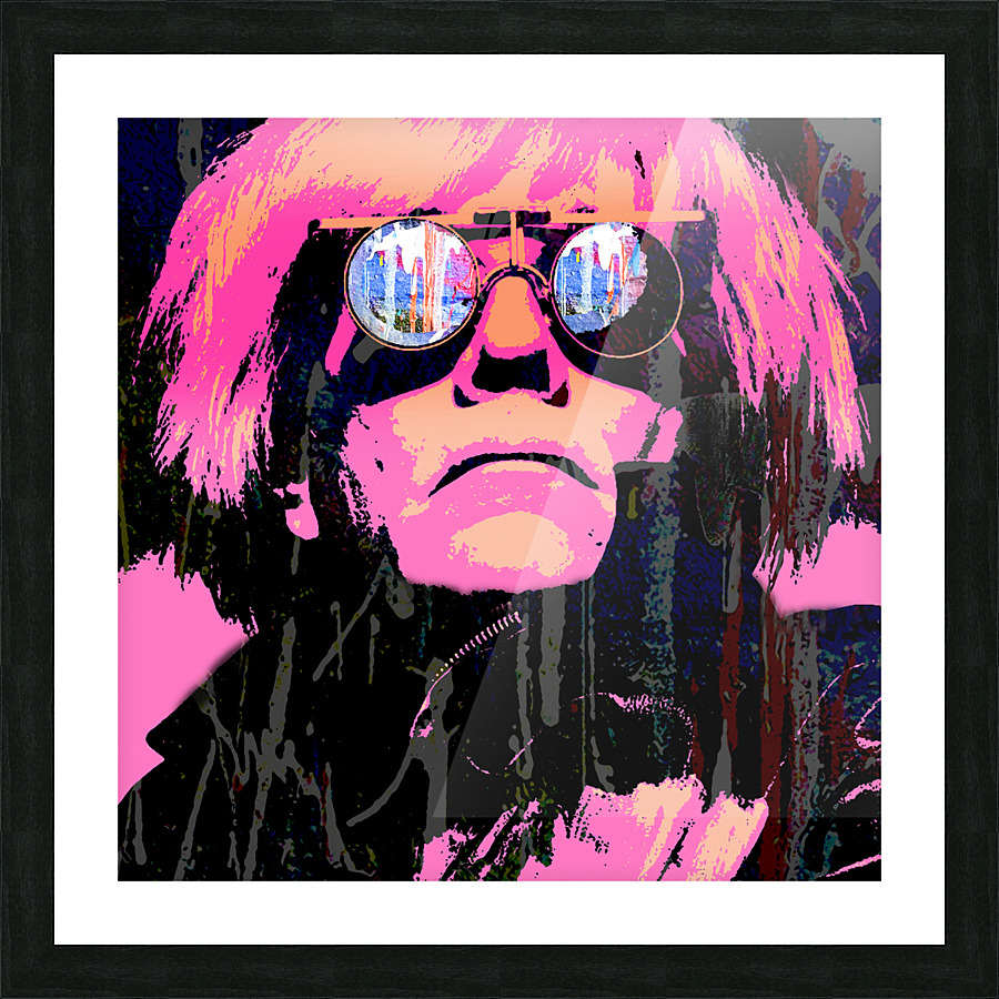 Inspired by Warhol Picture Frame print