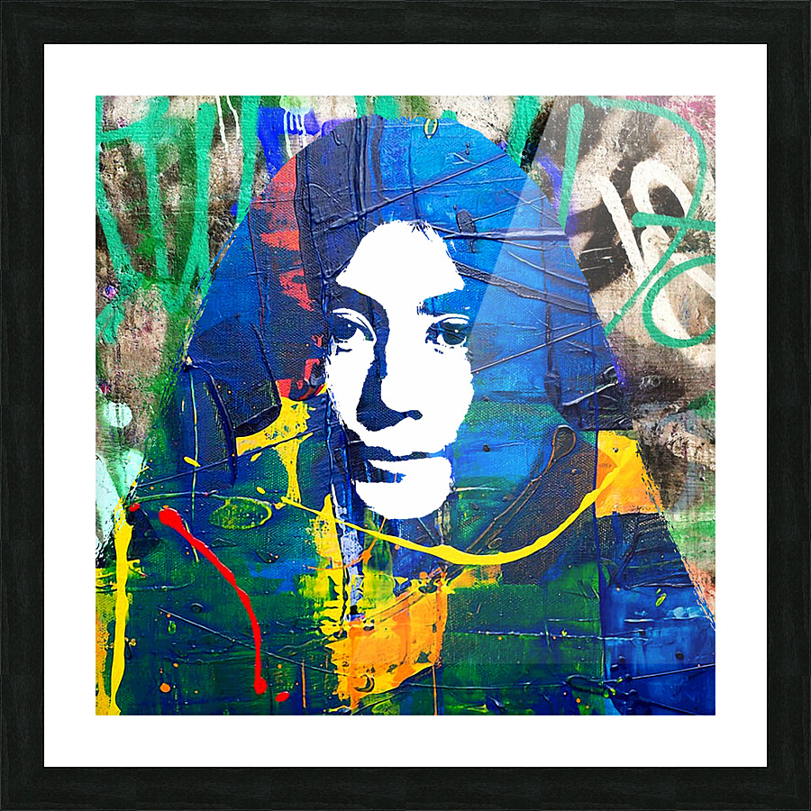 Inspired by Yoko Picture Frame print
