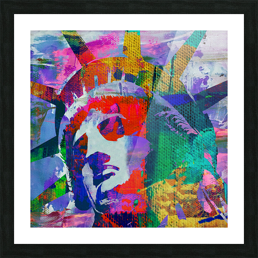 Liberty Three Picture Frame print