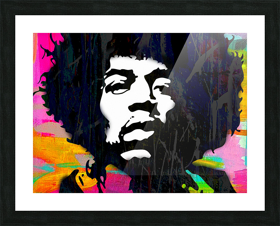 Inspired by Hendrix Picture Frame print