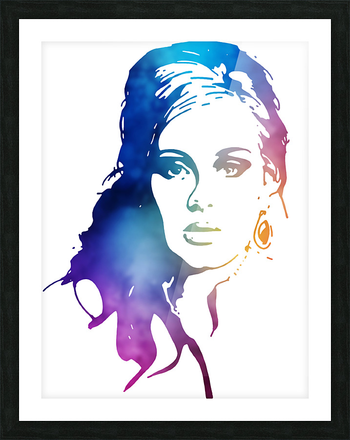 Adele Picture Frame print