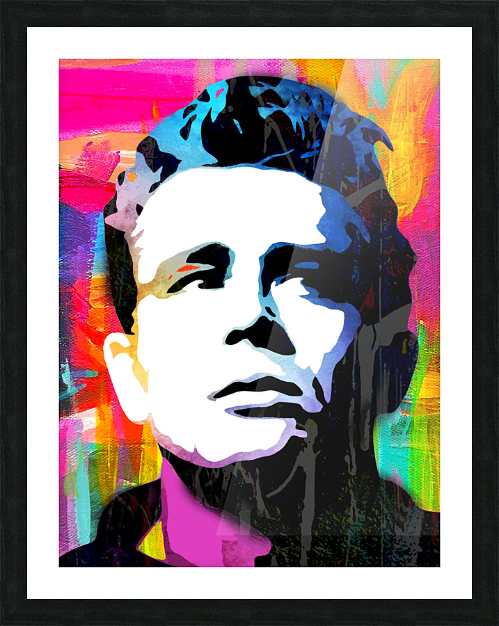 Inspired by James Dean Picture Frame print