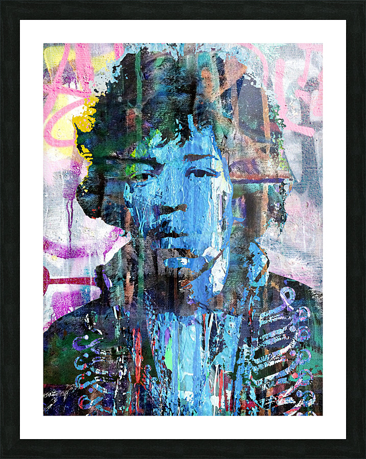 Jimi Picture Frame print