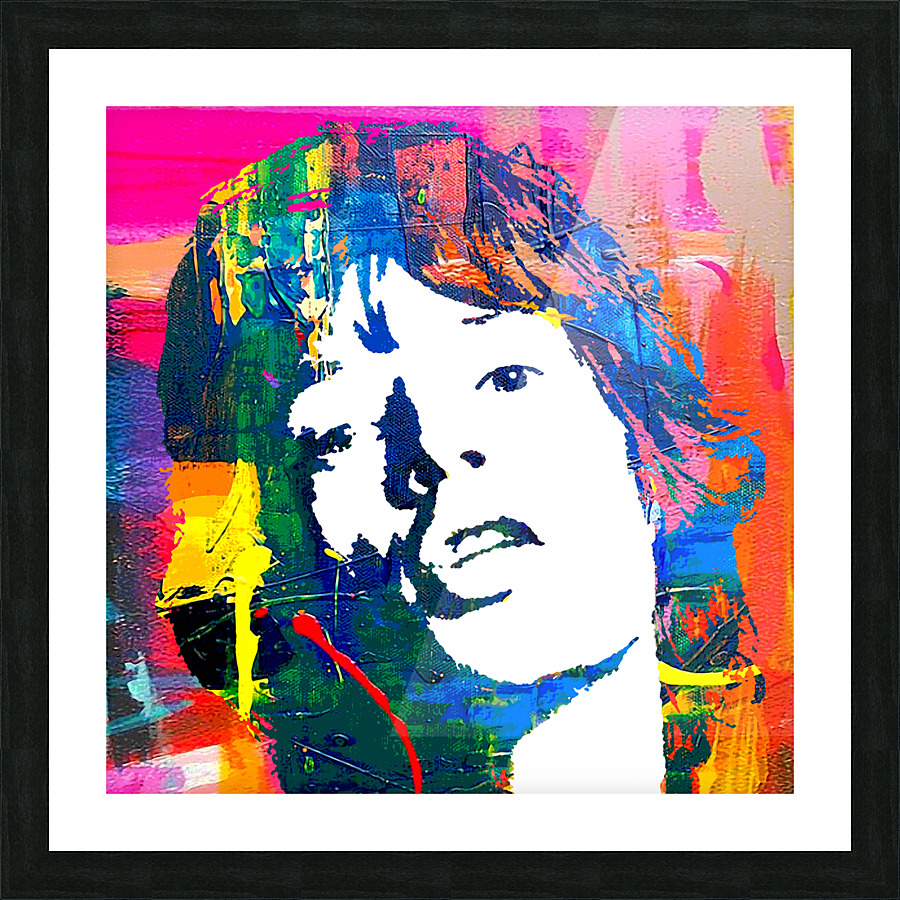 Inspired by Jagger Picture Frame print