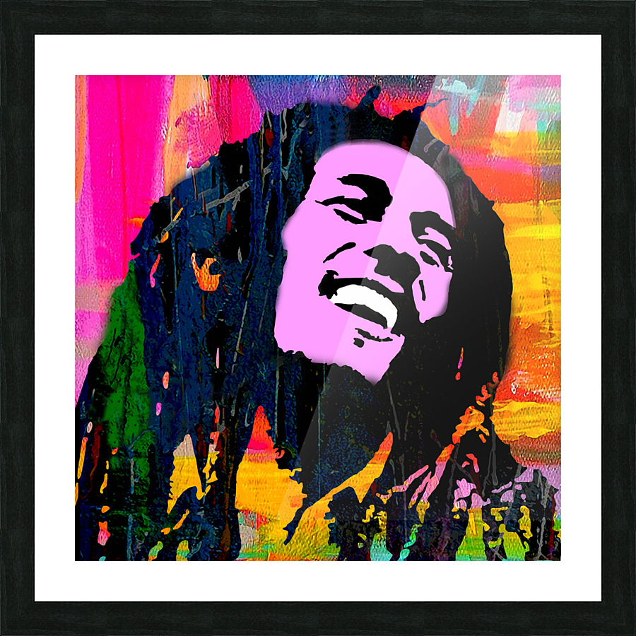 Reggae Bob Picture Frame print