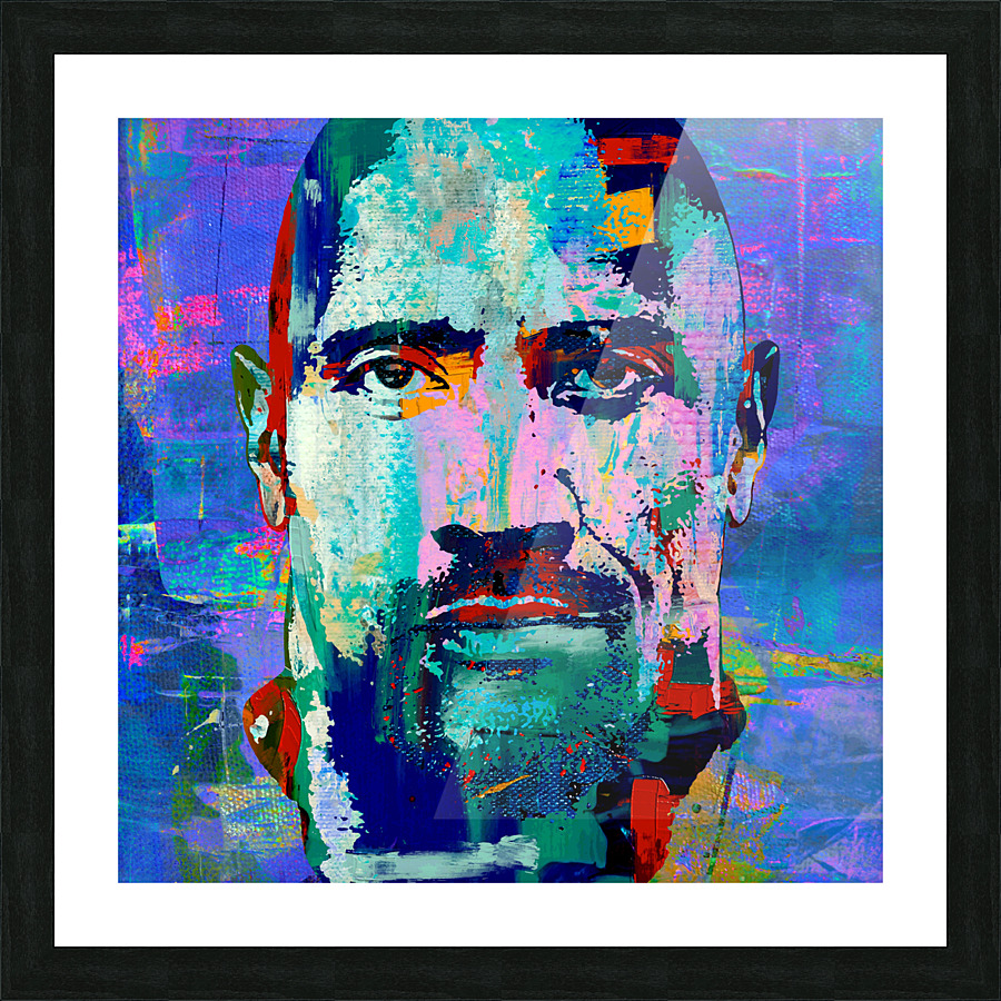 Dwayne Johnson The Rock Picture Frame print