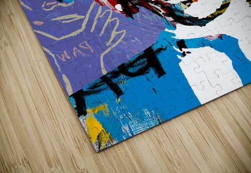 Inspired by Basquiat The Pop Art Factory puzzle