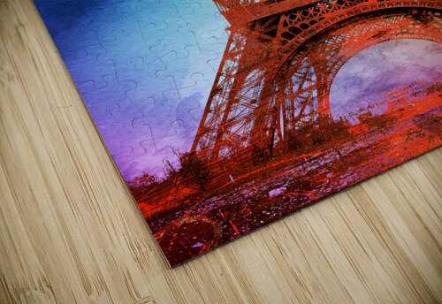Eiffel Tower Under Construction The Pop Art Factory puzzle
