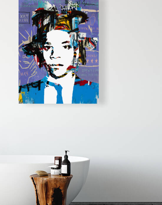 Inspired by Basquiat by The Pop Art Factory