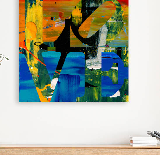 LOVE Three by The Pop Art Factory