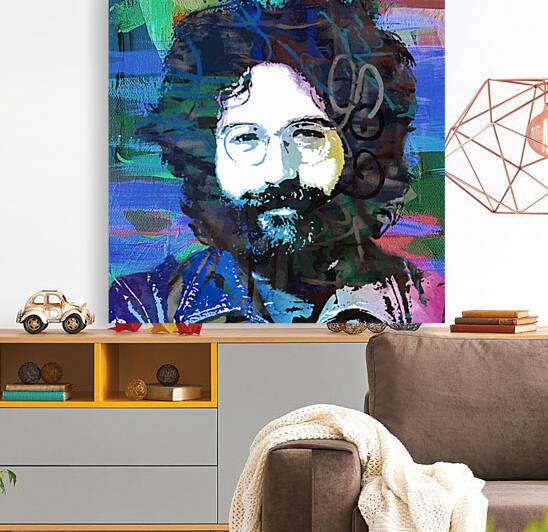 Grateful Jerry by The Pop Art Factory