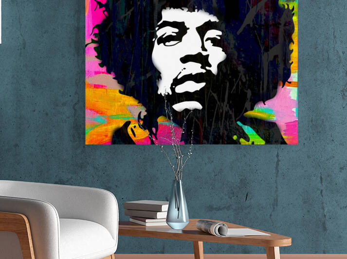 Inspired by Hendrix by The Pop Art Factory