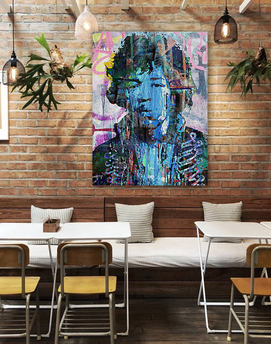 Jimi by The Pop Art Factory