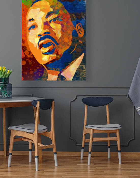 Dr. Martin Luther King Jr. by The Pop Art Factory