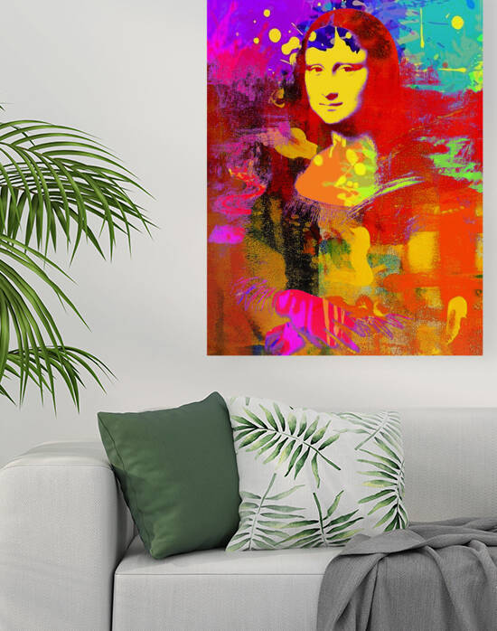 Mona Lisa Redux by The Pop Art Factory