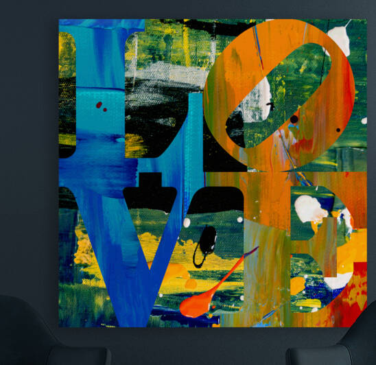 LOVE Six by The Pop Art Factory