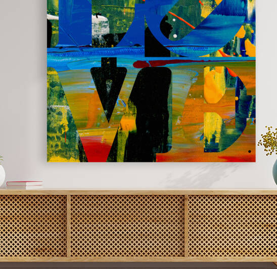 LOVE Two by The Pop Art Factory