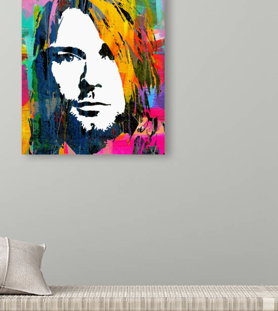 Kurt Nirvana by The Pop Art Factory