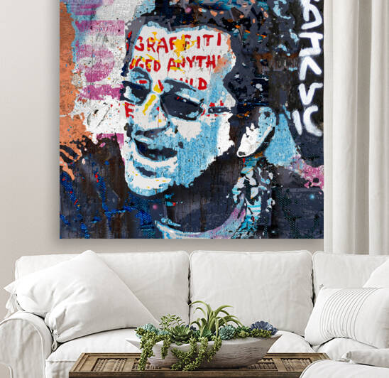 Portrait of Banksy by The Pop Art Factory