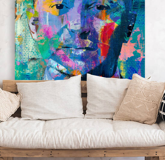 Zelenskyy  Ukranian President by The Pop Art Factory