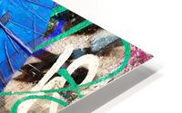 Inspired by Yoko HD Metal print