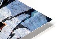 Eiffel Tower Graffiti Four HD Metal print