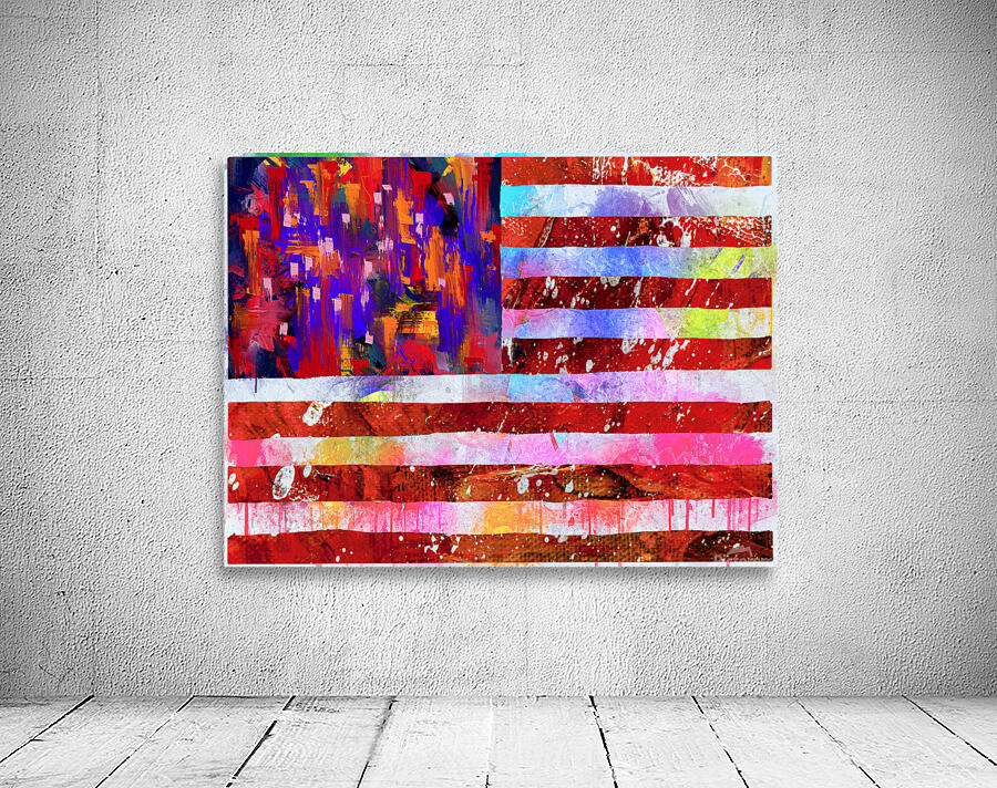 American Flag Wall Preview