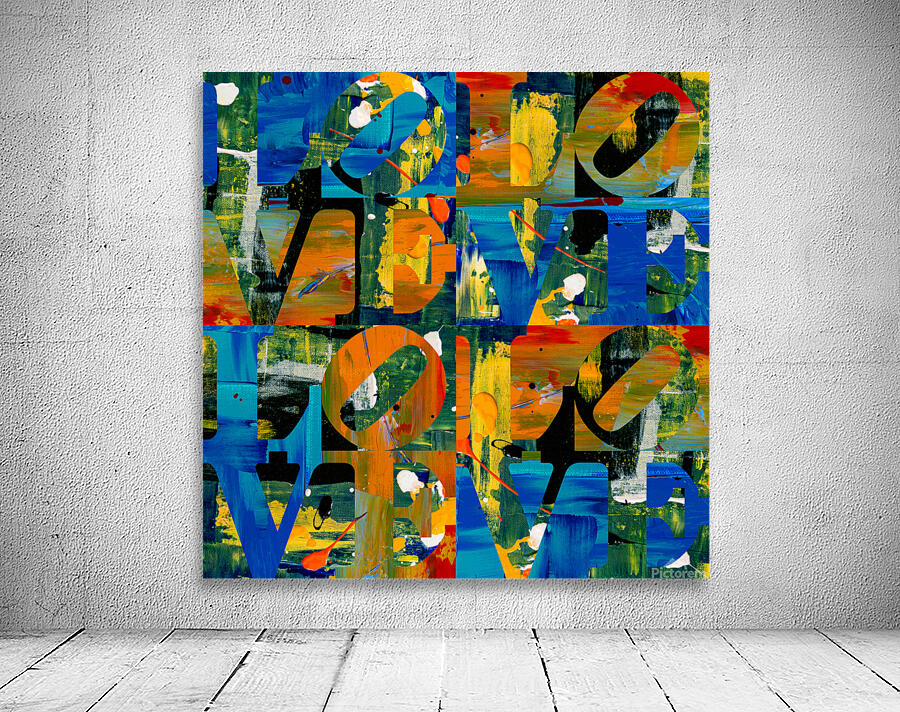 LOVE Quadrant Wall Preview