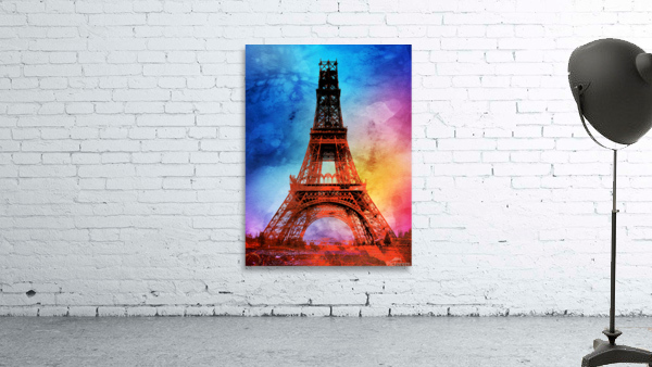 Eiffel Tower Under Construction Wall Preview