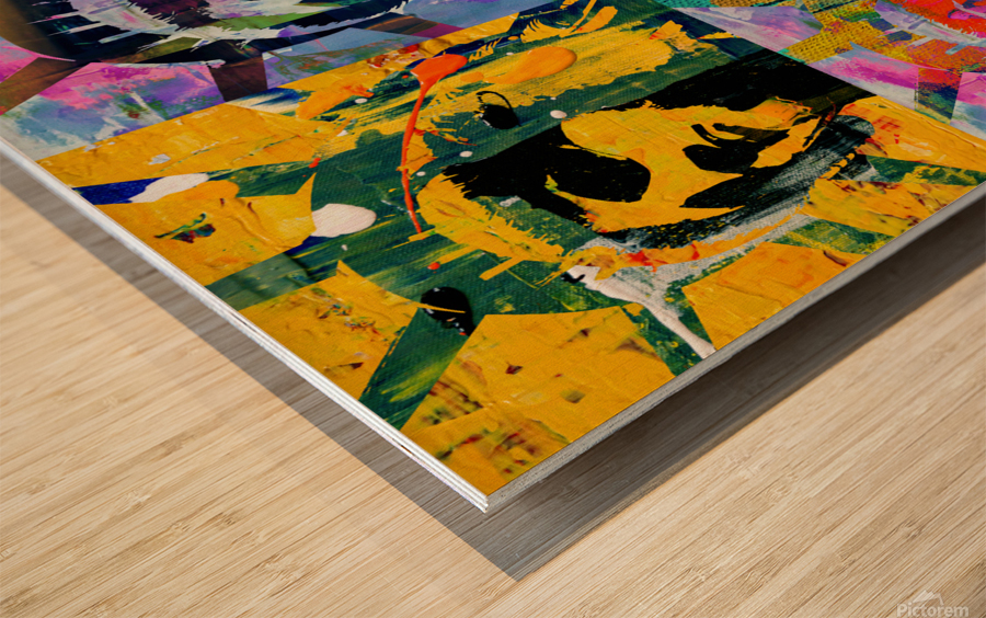 Liberty Quadrant Wood print