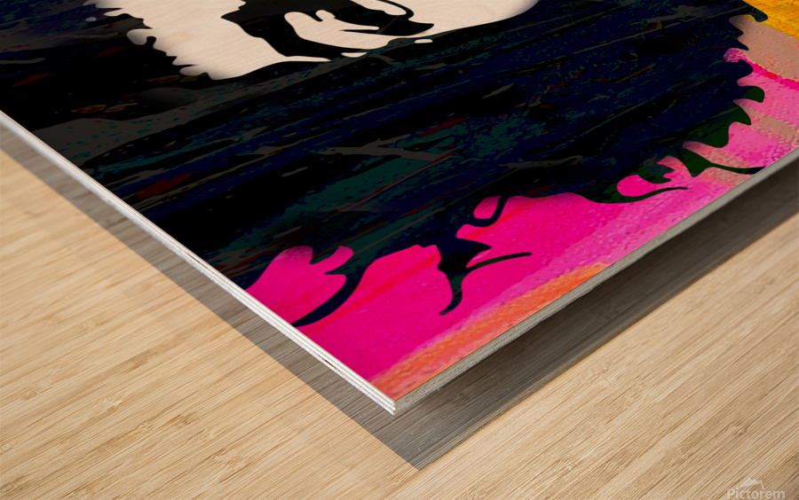 Inspired by Hendrix Wood print