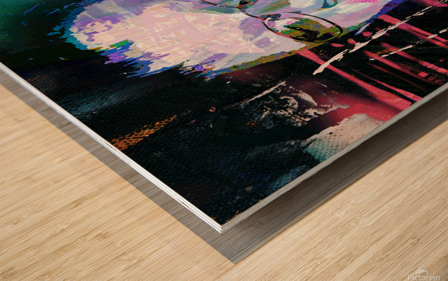 Beeple Wood print