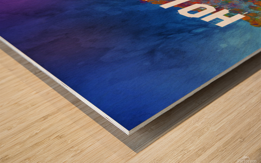 Hollywood Wood print