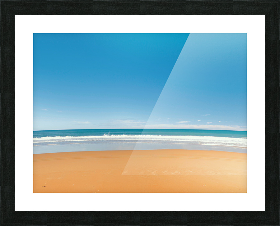 Life in beach Picture Frame print
