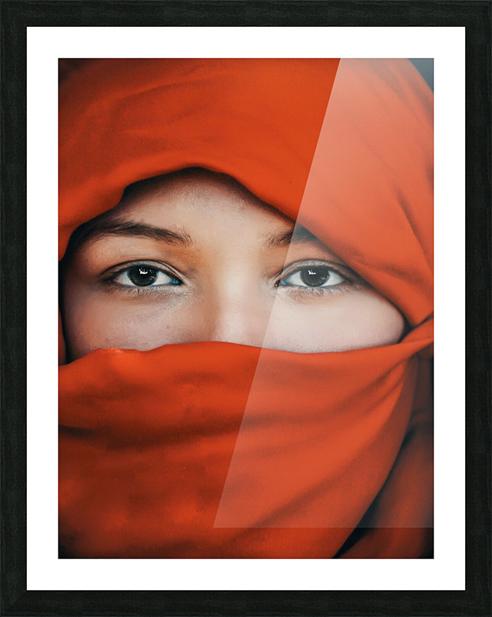 Red Nomad  Picture Frame print