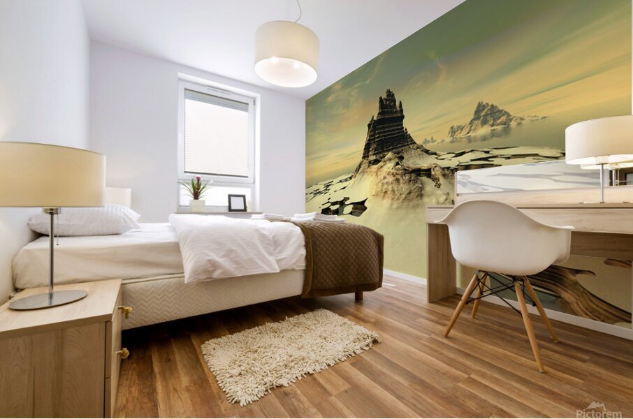 The Towers  Mural print