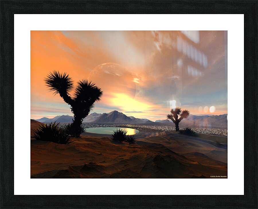 Desert  Sunrise  Picture Frame print