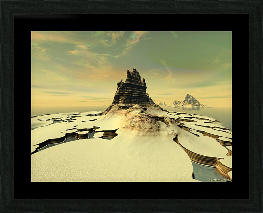 The Towers  Picture Frame print