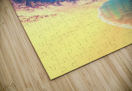 Day At The Beach Orchid Mandala puzzle