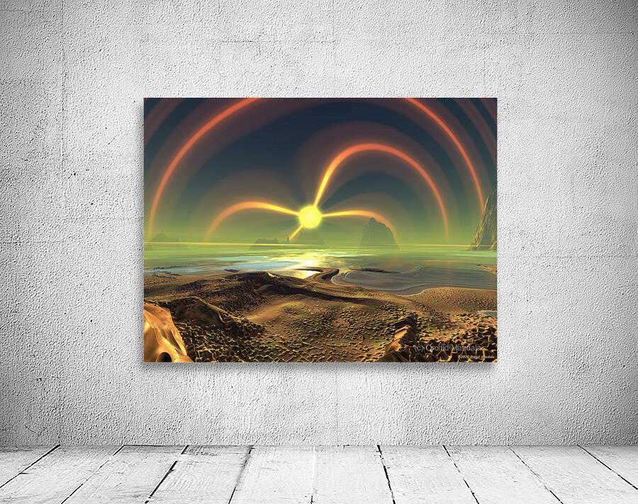 Cosmic Reflections Wall Preview