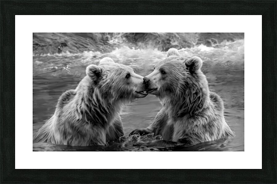 Love Bears Picture Frame print