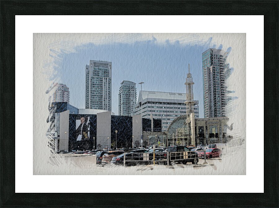 Scarborough Town Centre Canada Picture Frame print