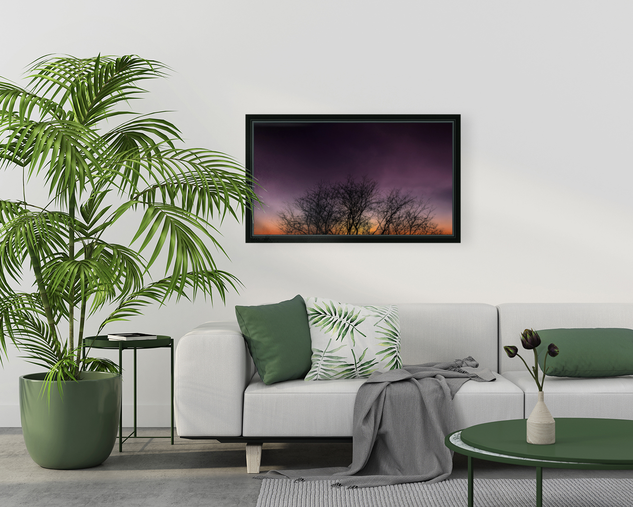 Sunset Silhouette Reproduction