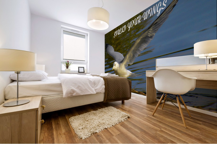 Spread Your Wings Mural print