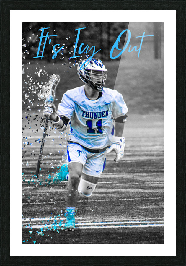 Icy Picture Frame print