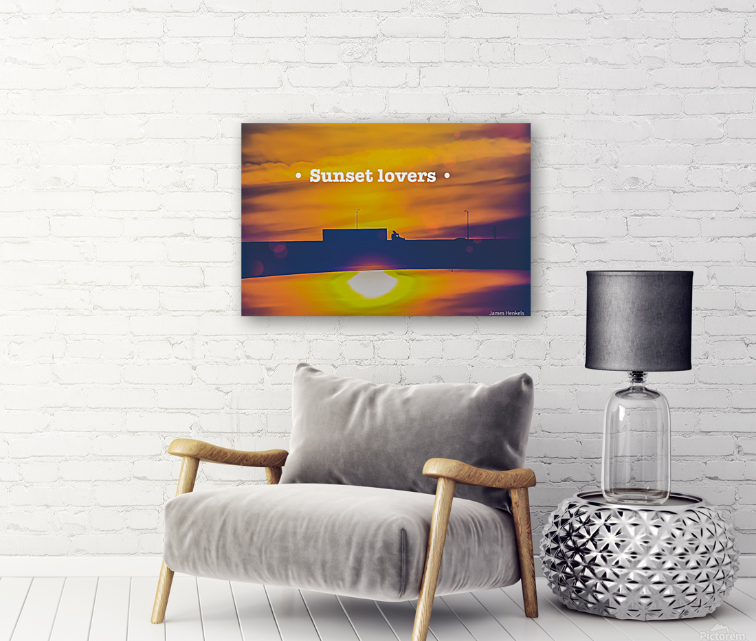 Sunset Lovers  Reproduction