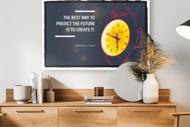 Best Way To Predict The Future Is To Create It by Jimanaze Henkels