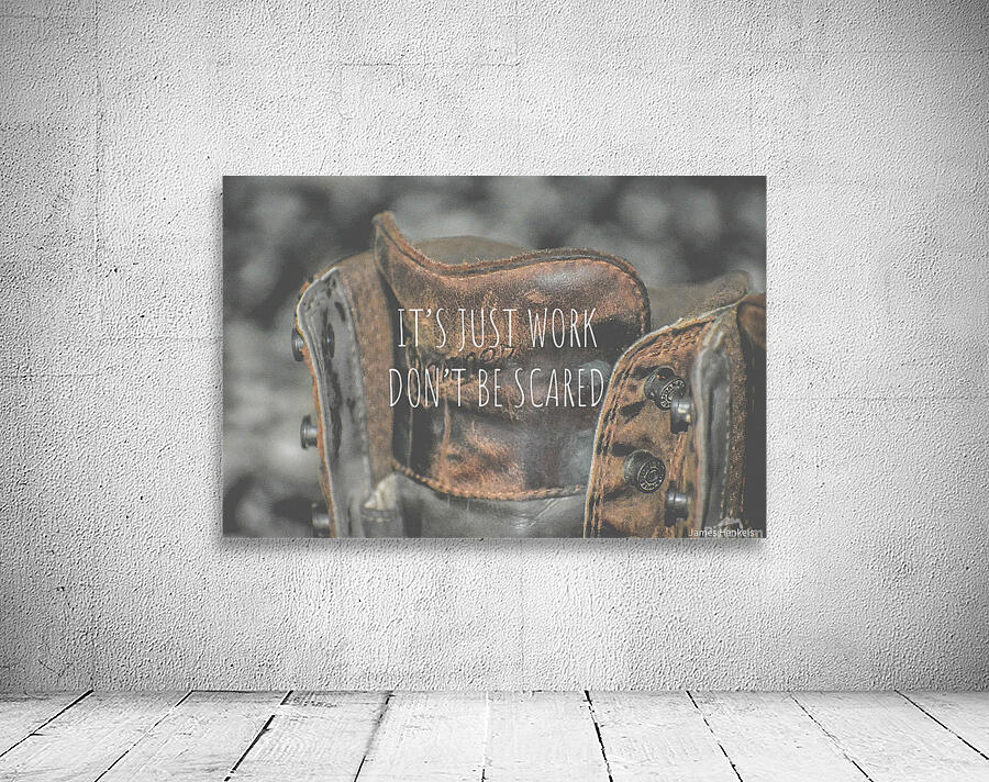 Pull Up Your Bootstraps  Wall Preview