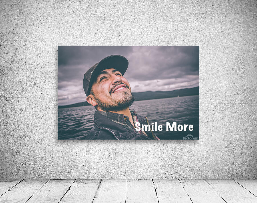 Smile More Wall Preview